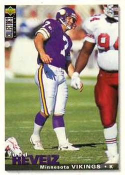 Fuad Reveiz Minnesota Vikings 1995 Upper Deck Collector's Choice #266